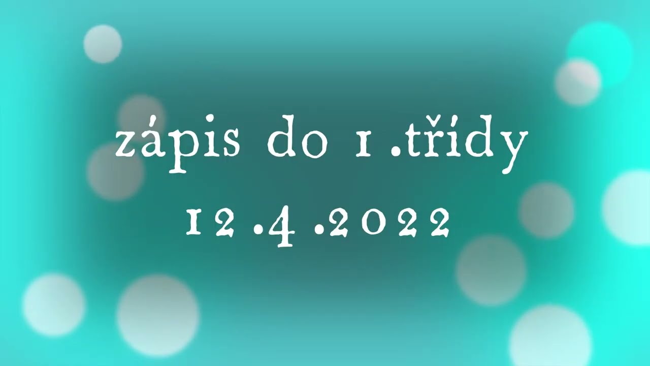 Zápis do 1. třídy ZŠ a MŠ Mikulášovice (2022)