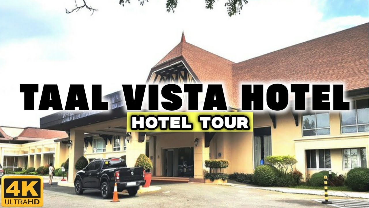 [4K] TAAL VISTA HOTEL TOUR! Tagaytay’s Most Iconic Heritage Hotel with Stunning Taal Lake Views!