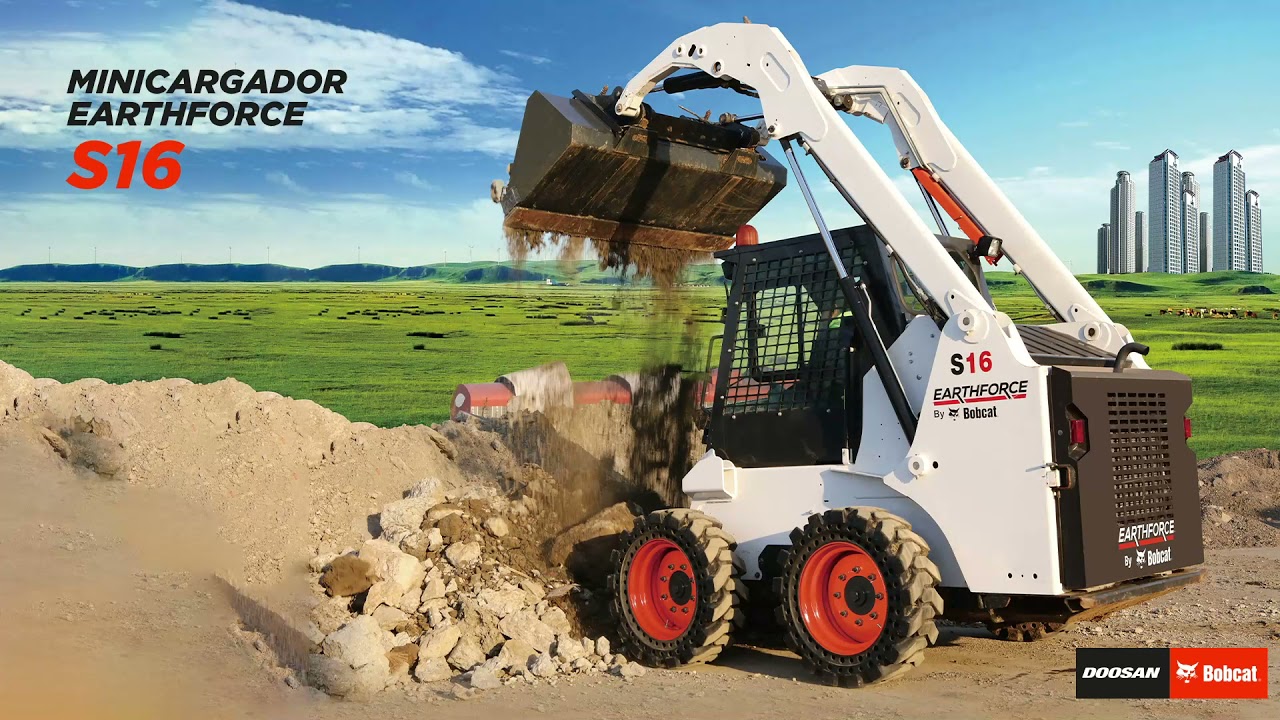 Minicargador Earthforce S16 Bobcat