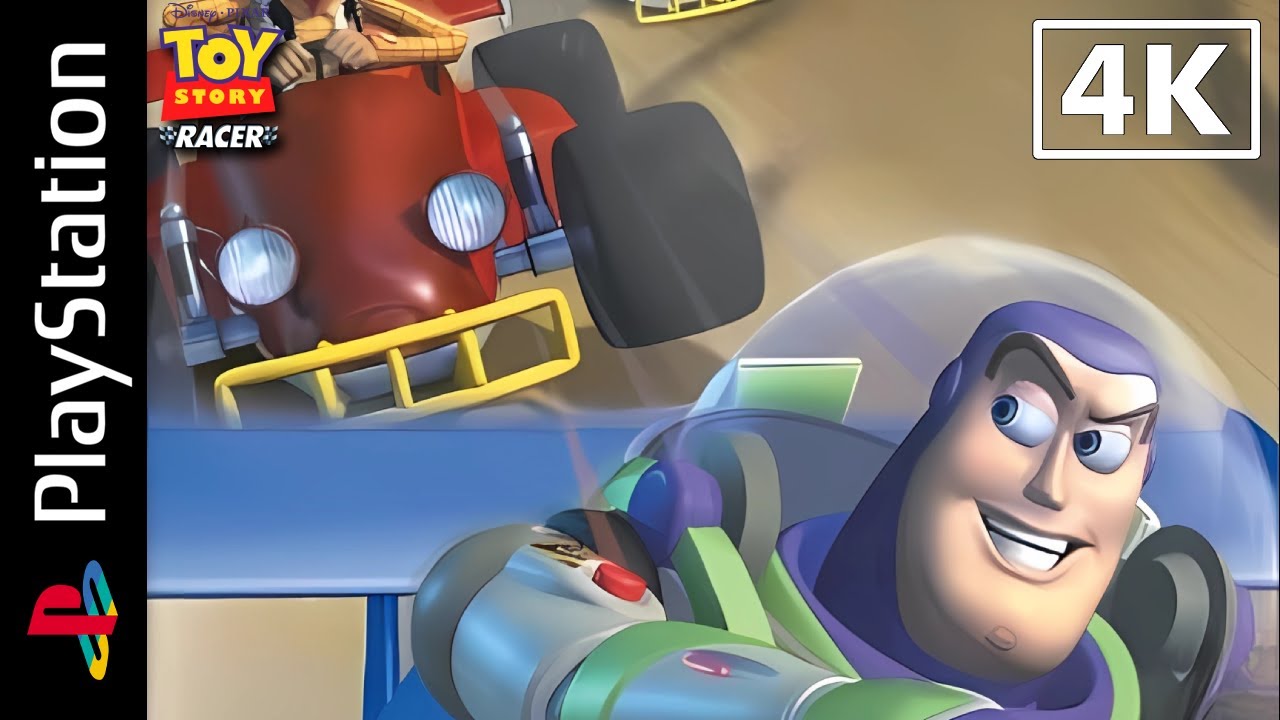 Toy Story Racer (PS1) Playthrough [4K]