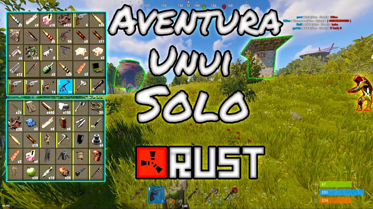 Am jucat Rust Solo din nou ! | Rust Romania