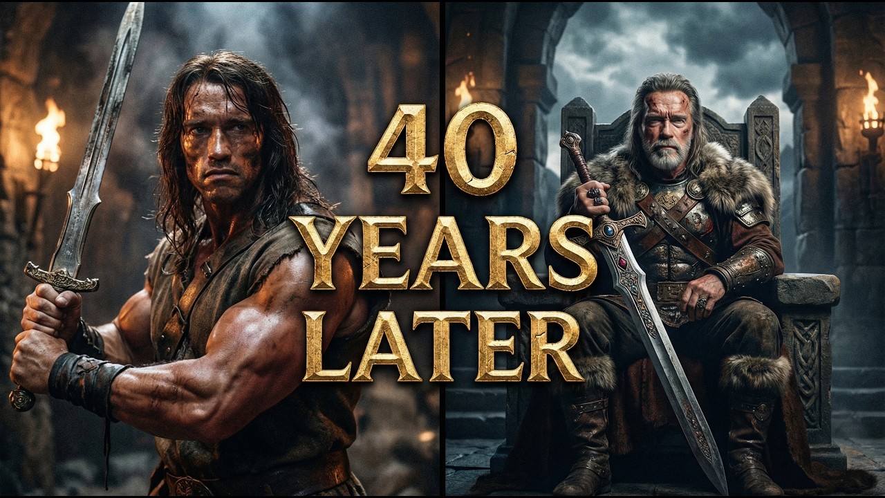 King Conan! &ndash; Arnold Schwarzenegger Returns After 40 Years!