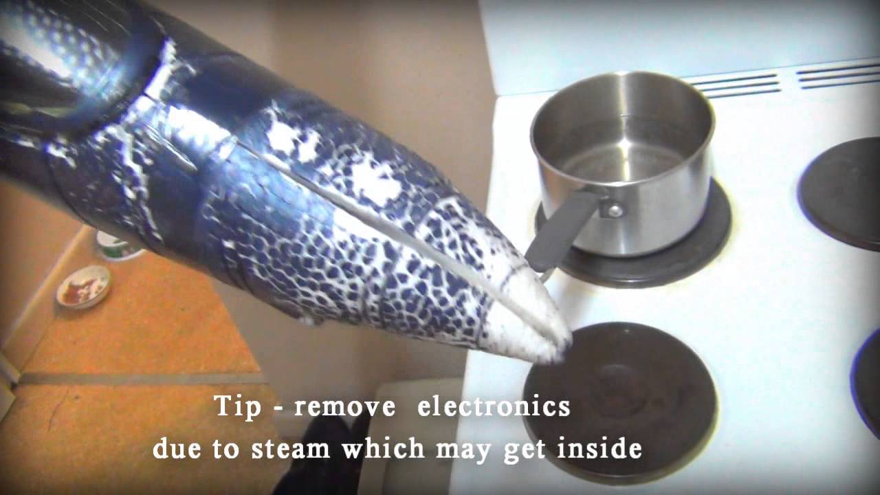 Repair an EPO RC plane with water