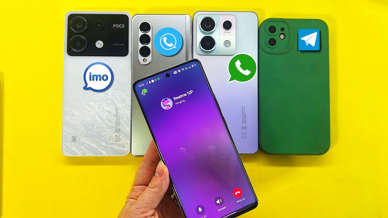 Social Media WhatsApp+SkyPhone+Telegram+IMO Incoming Outgoing Call Samsung, iPhone, POCO, Xiaomi 