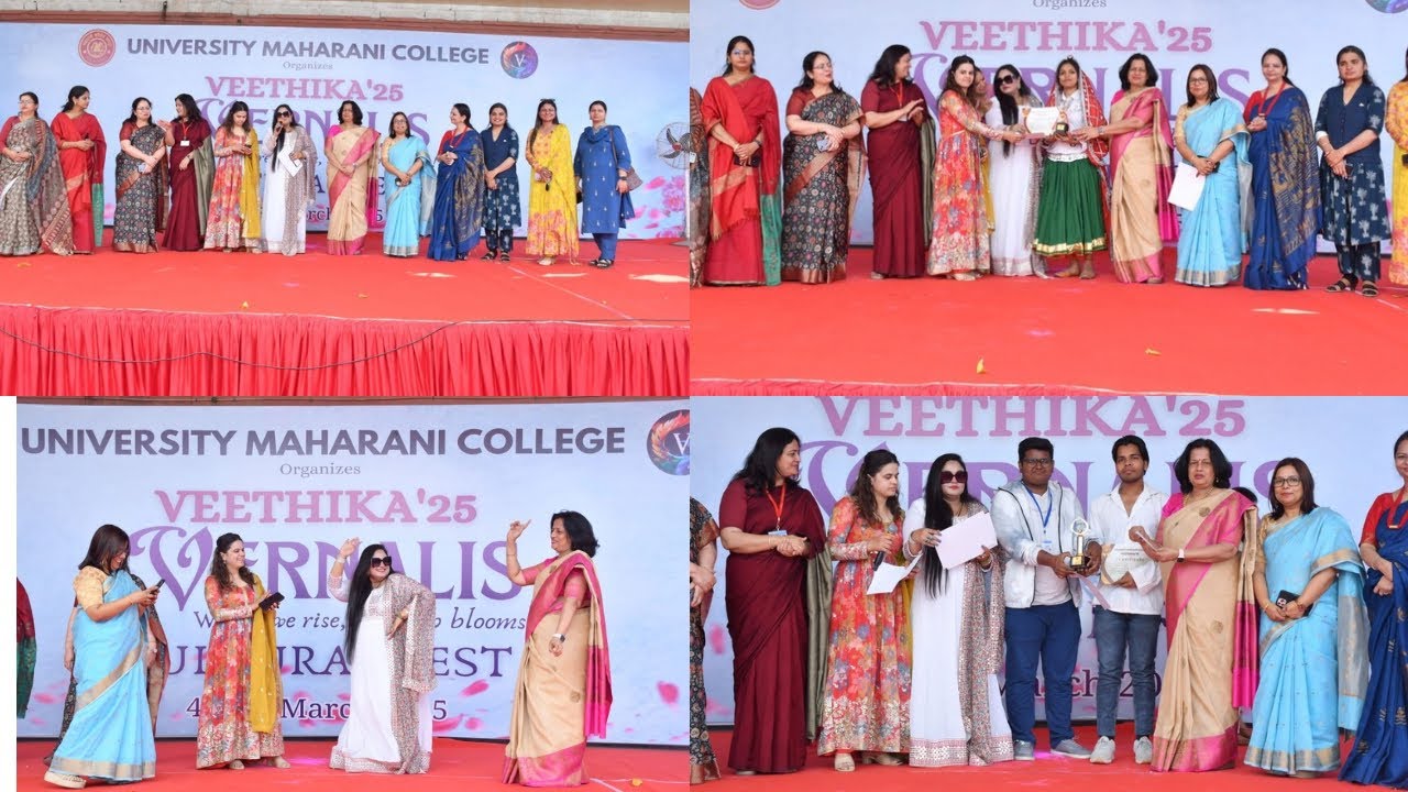 University Maharani College / Dance Competition / Veethika 25