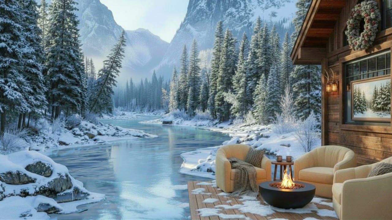 Cozy Fireplace Crackling & Gentle Birdsong for Deep Sleep 🔥 | Relaxing Nature Sounds (3 Hours)