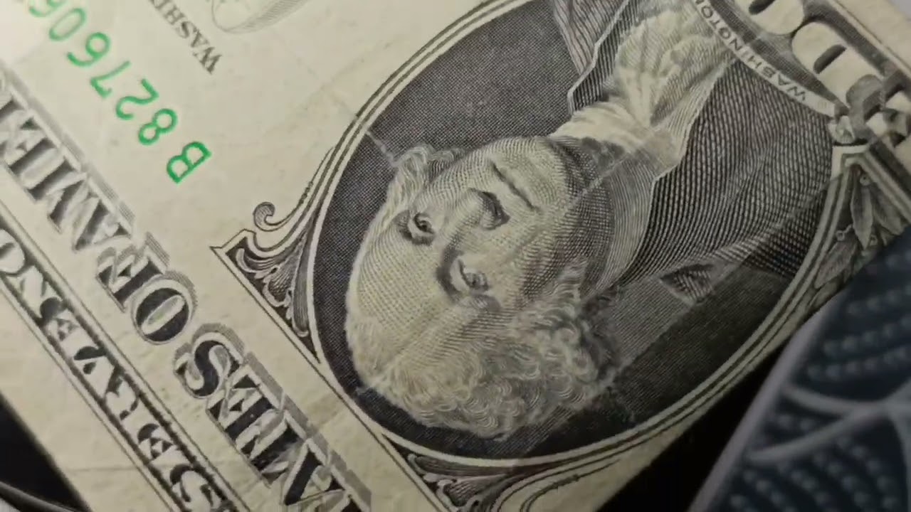 🇺🇸2003 $1 Bill &ndash; Is Serial B82760656C Worth More?💰#1DollarBill #RareMoney #MoneyHunt #BillCollecting