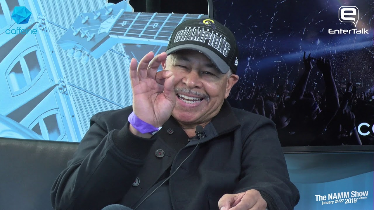 NAMM 2019 - Ralph Johnson of Earth, Wind, and Fire interview on EnterTalk and Caffeine TV