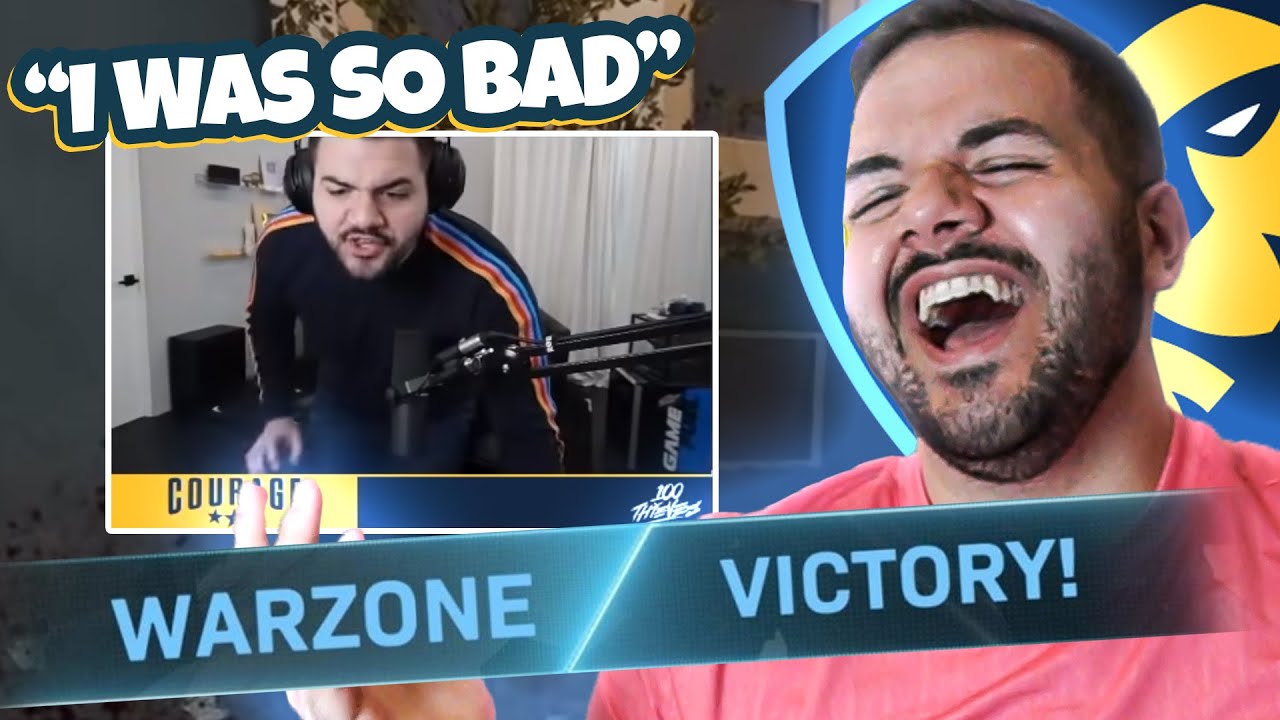 Reacting to my FIRST EVER Warzone win...