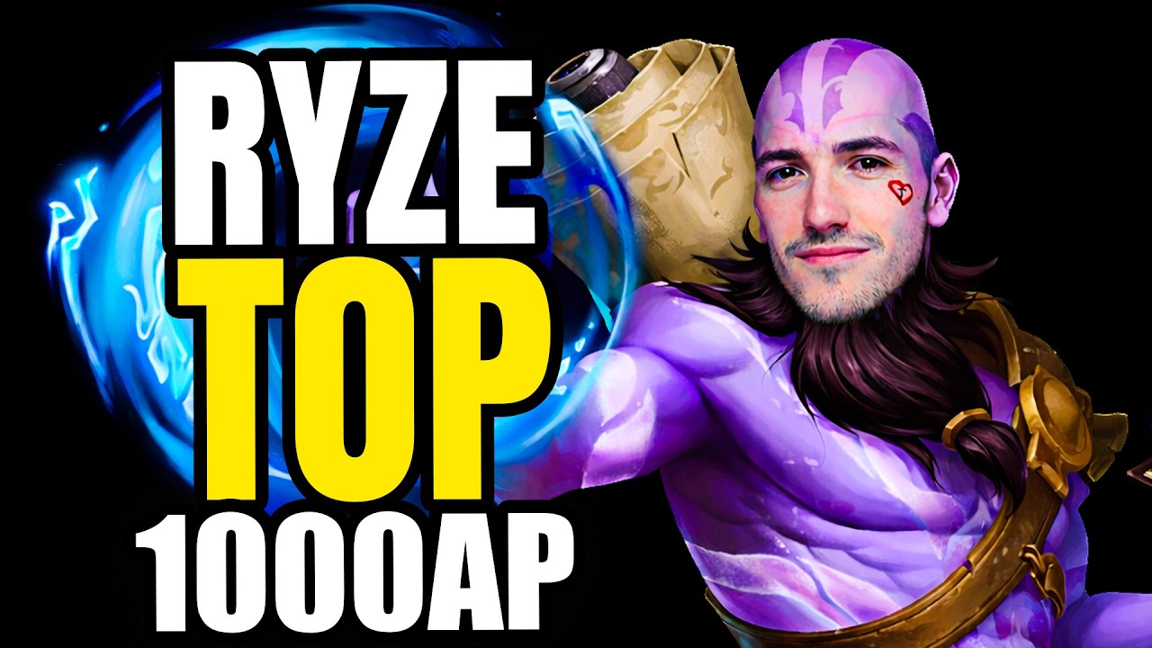 RYZE COM 1100 DE AP vs TOP 1 GWEN - LOL WILD RIFT