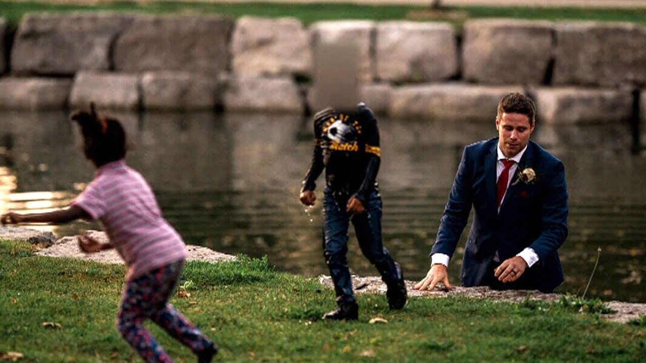 Groom becomes best man, saves little boy from drowning