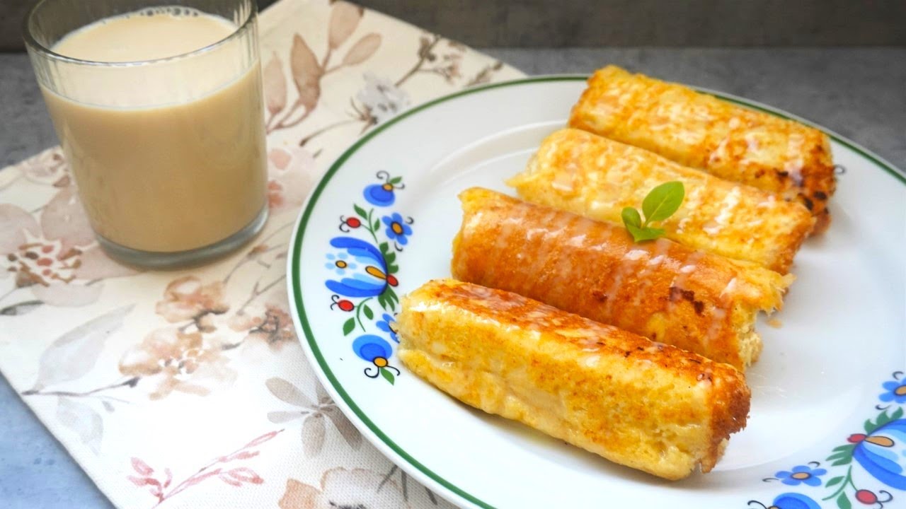 1 Banana and 1 Egg Banana Rolls / Delicious Breakfast Recipe / Cook at home