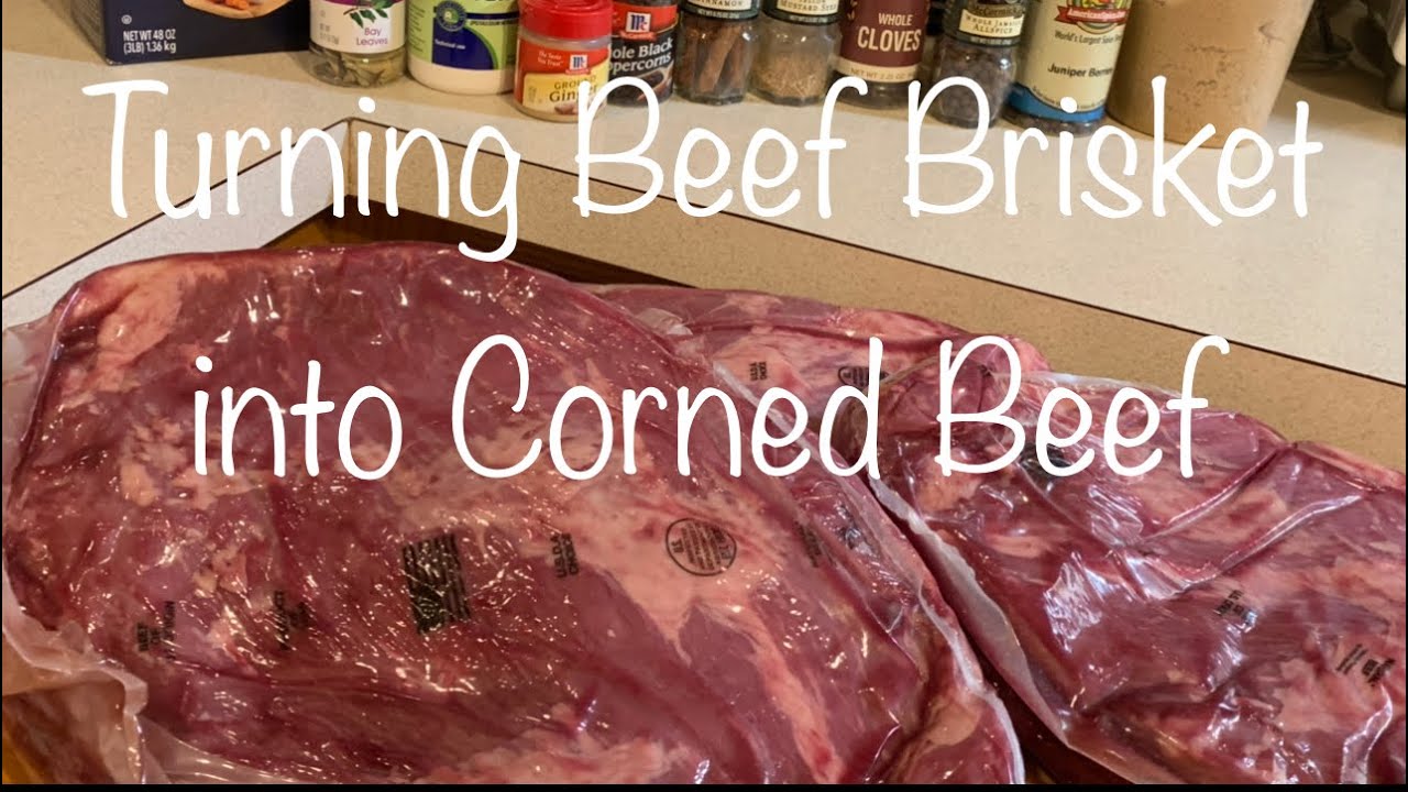 ST. PATRICK&rsquo;S DAY FEAST PART 1 | TURNING BEEF BRISKET INTO CORNED BEEF | ALL AMERICAN COOKING