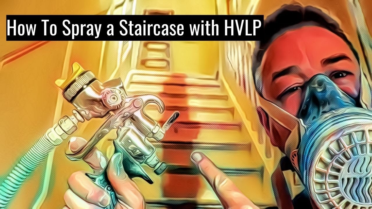 Paint Your Staircase in Minutes with HVLP - You Won't Believe What Happens Next!