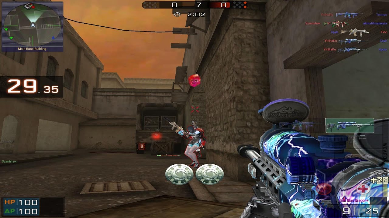 BlackShot Clan War #3 6 Blue Dragon is the best skin