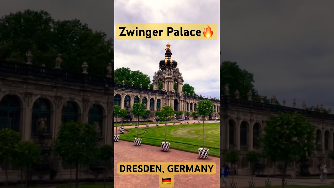 Amazing Zwinger Palace in Dresden, Germany!           