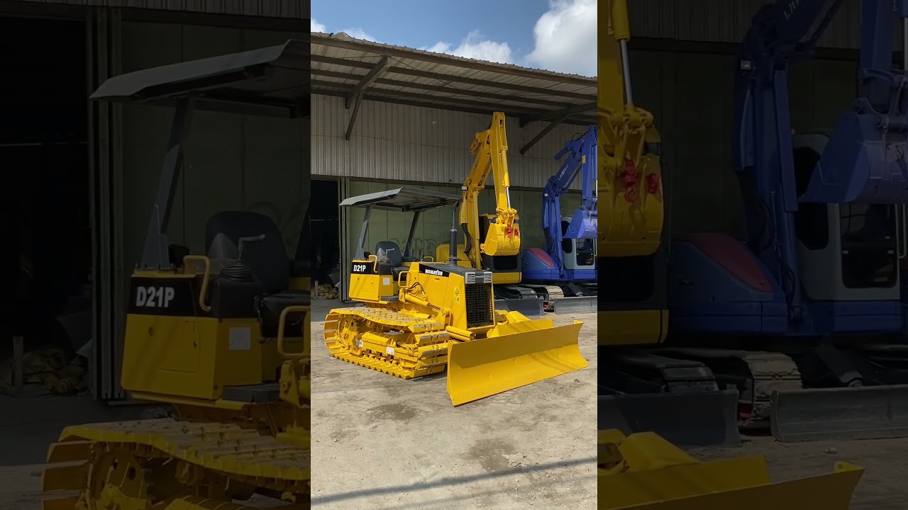 Bulldozer D21P-7 tipe tertinggi, tapi harganya sama dengan tipe standar? Ya cuma di Montana Machine!