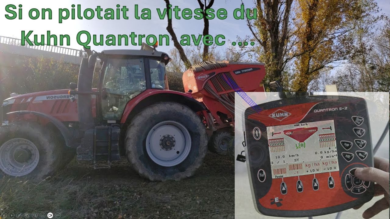 AgOpenGPS DIY | Envoi de la vitesse en fonction des sections AOG sur un boitier externe #Quantron
