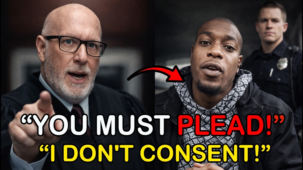 Cocky Sovereign Citizen Refuses to Plead… Judge Immediately Takes Control!