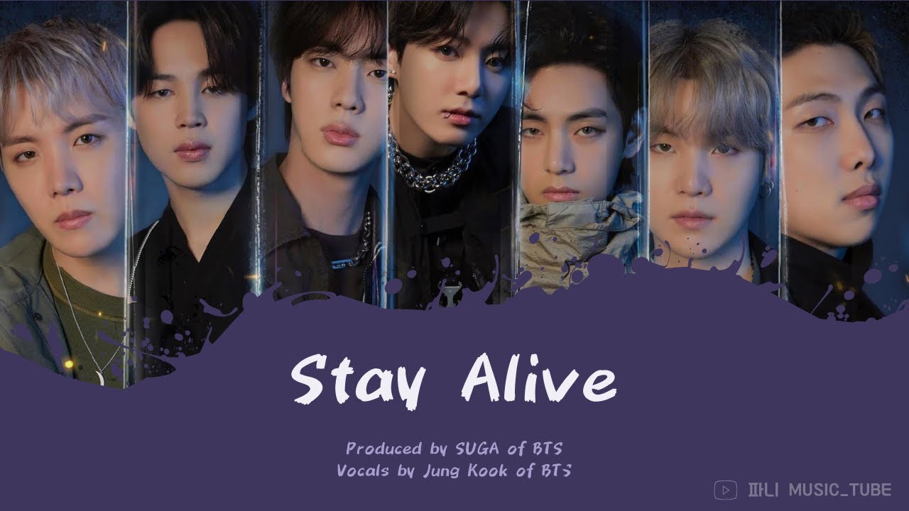 ［歌詞가사/韓繁 中字] 《stay alive》 防彈少年團（BTS ）- 柾國(Jungkook) ( Prod.玧其（SUGA ） of BTS ) |就算無數個夜晚過去 我也會待在你身邊