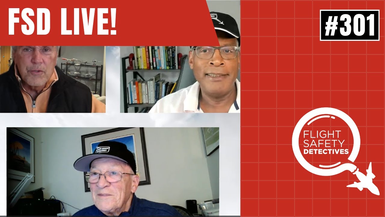 Safety in Aircraft Design, Mental Health, Pilot Training - Episode 301