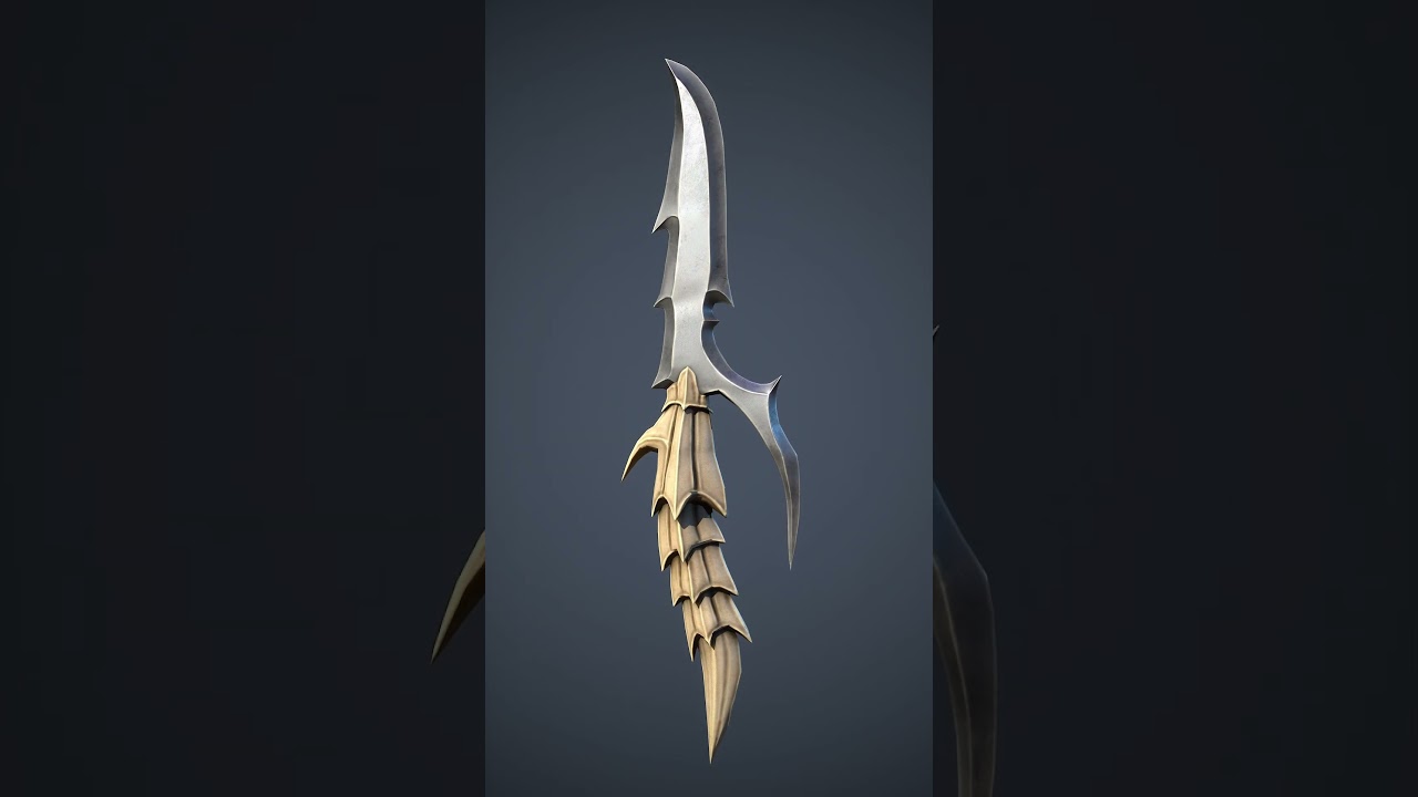 【3D Game assets】Stylized Dagger