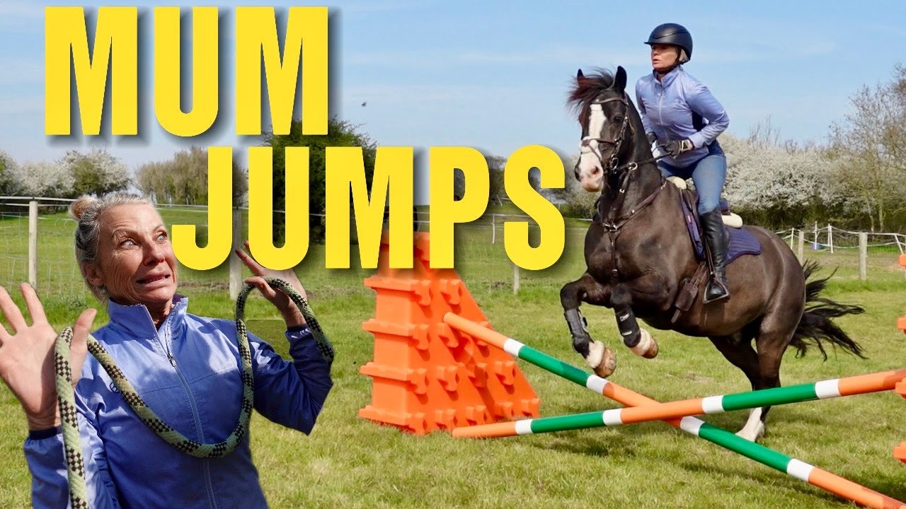MUM JUMPS FOR THE FIRST EVER TIME !!!!
