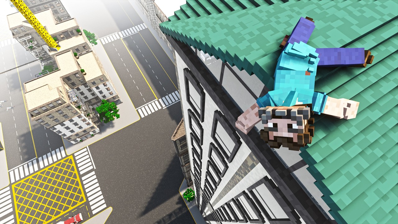 Jack Black STEVE Ragdoll Physics | Teardown NG