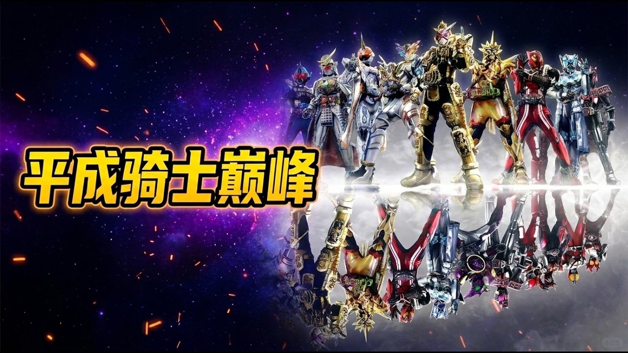 全网最全盘点！哪一位平成骑士是真正的巅峰