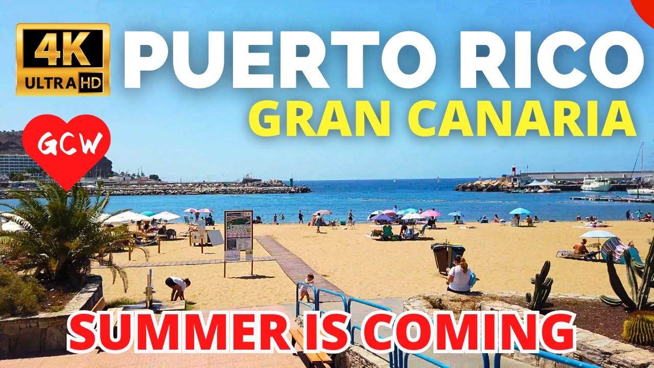 PUERTO RICO Gran Canaria May 2024🔴El Greco Apartments to Gloria Palace Amadores