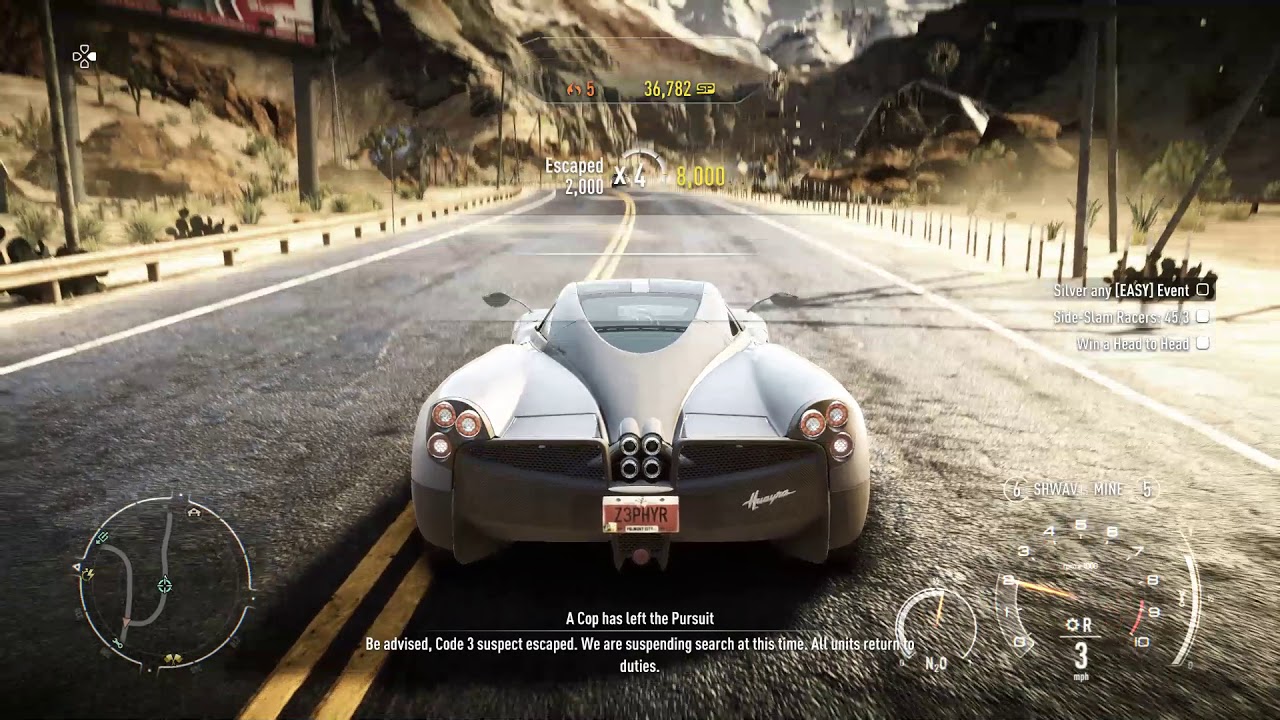 NEED FOR SPEED RIVALS/God These Cops Won't Stop Chasing Me!!!!