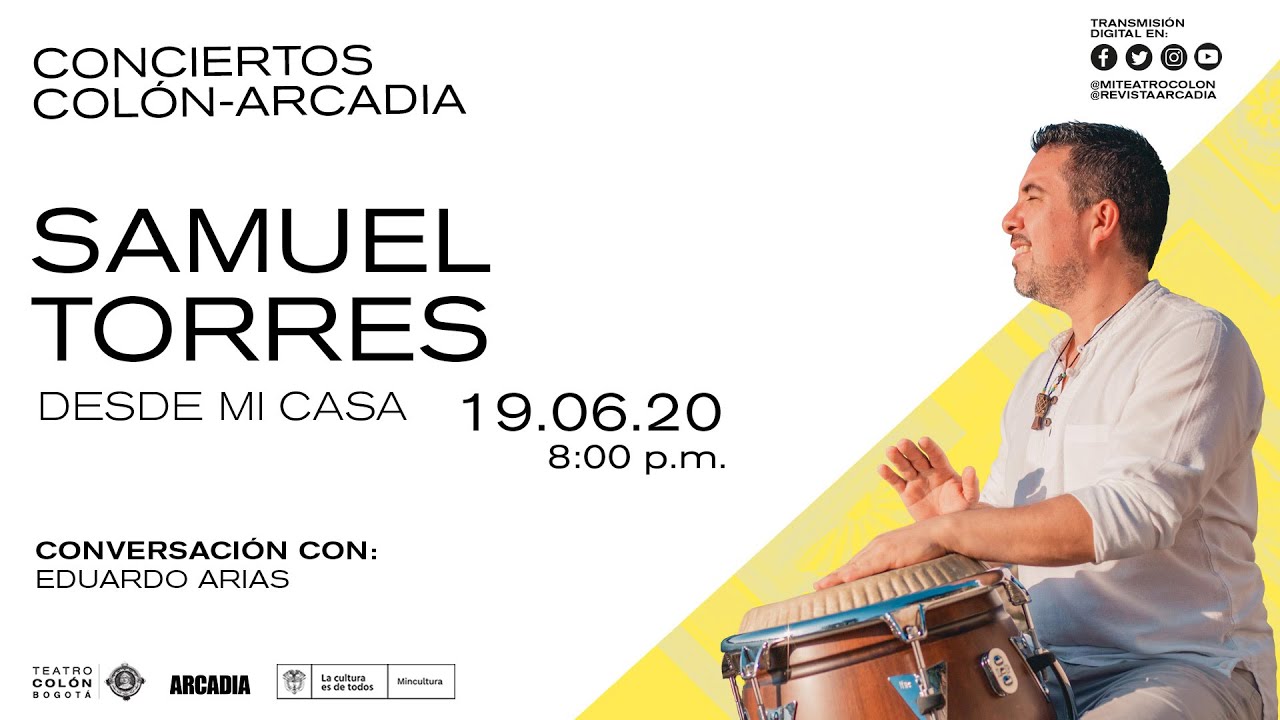 #DesdeMiCasa | Concierto Samuel Torres