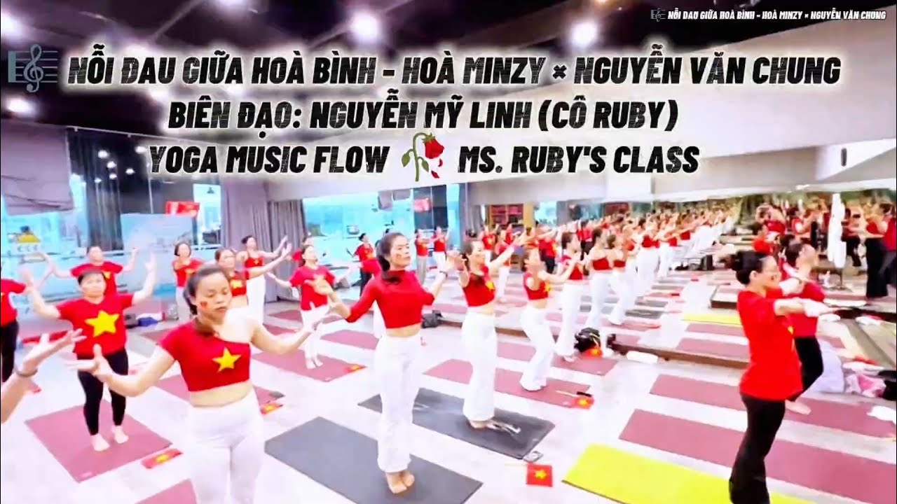 NỖI ĐAU GIỮA HOÀ BÌNH - HOÀ MINZY × NGUYỄN VĂN CHUNG ✍️ BĐ: CÔ RUBY | YOGAFLOW #feelingflow #citigym
