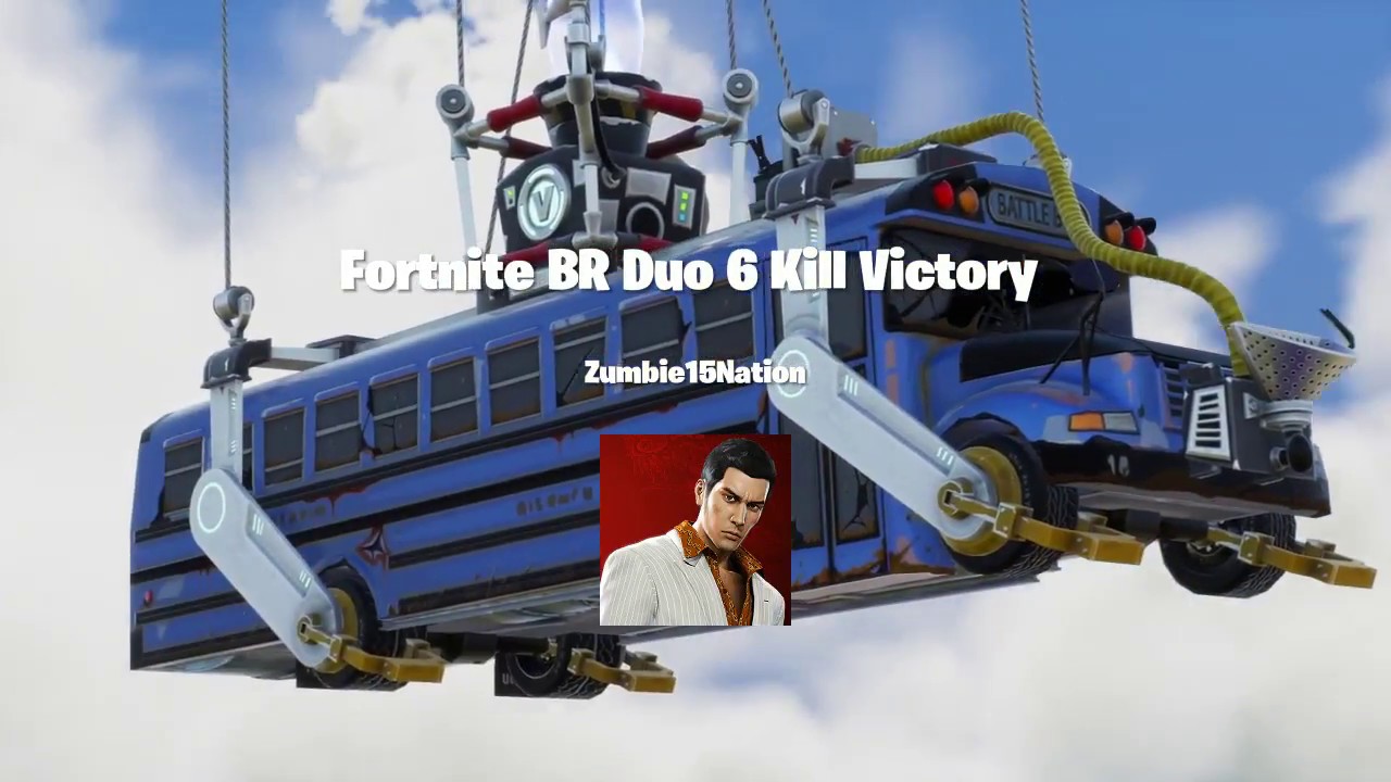 Fortnite Battle Royale Duo 6 Kill Victory Royale Gameplay (Z15N)