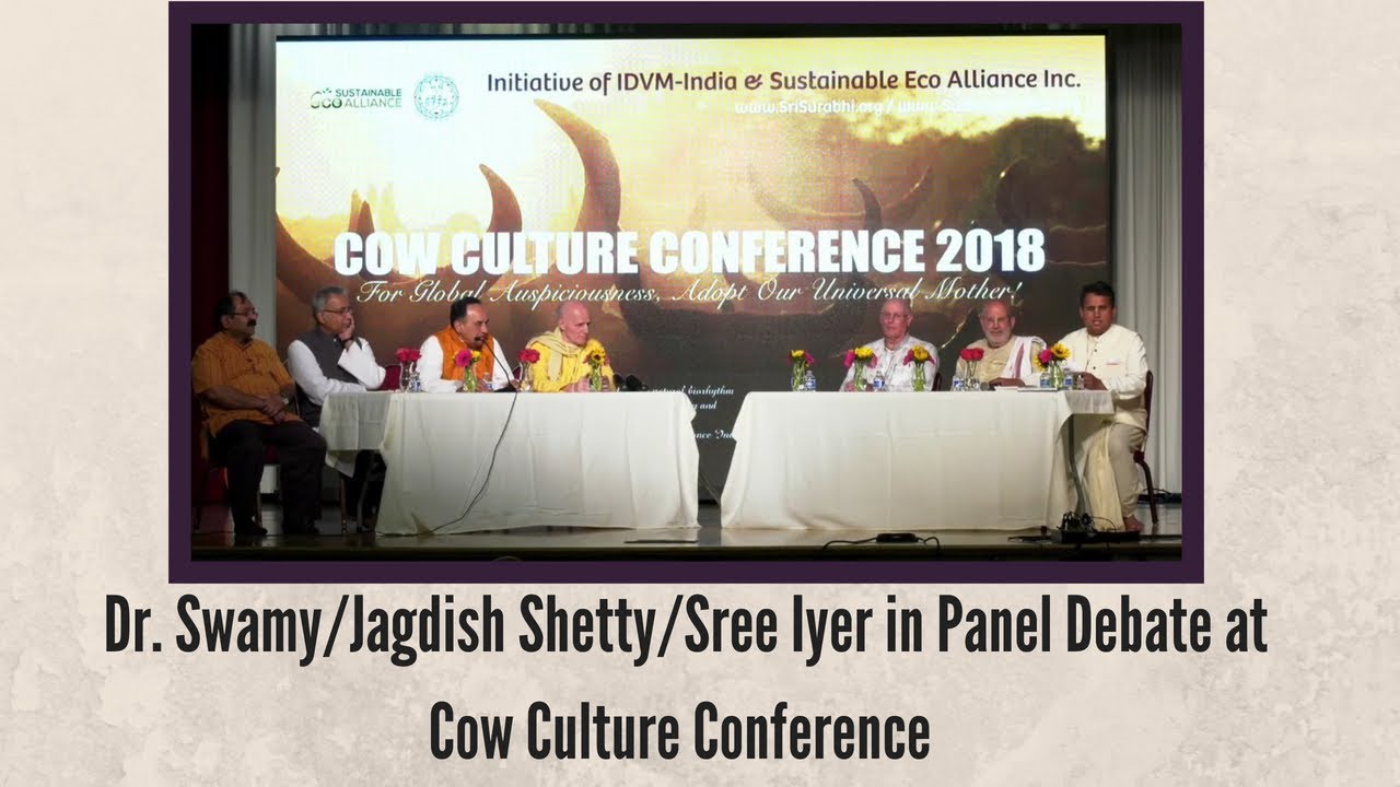 Dr. Swamy/ Jagdish Shetty/ Sree Iyer in a Panel Discussion at the CCC on May 20th