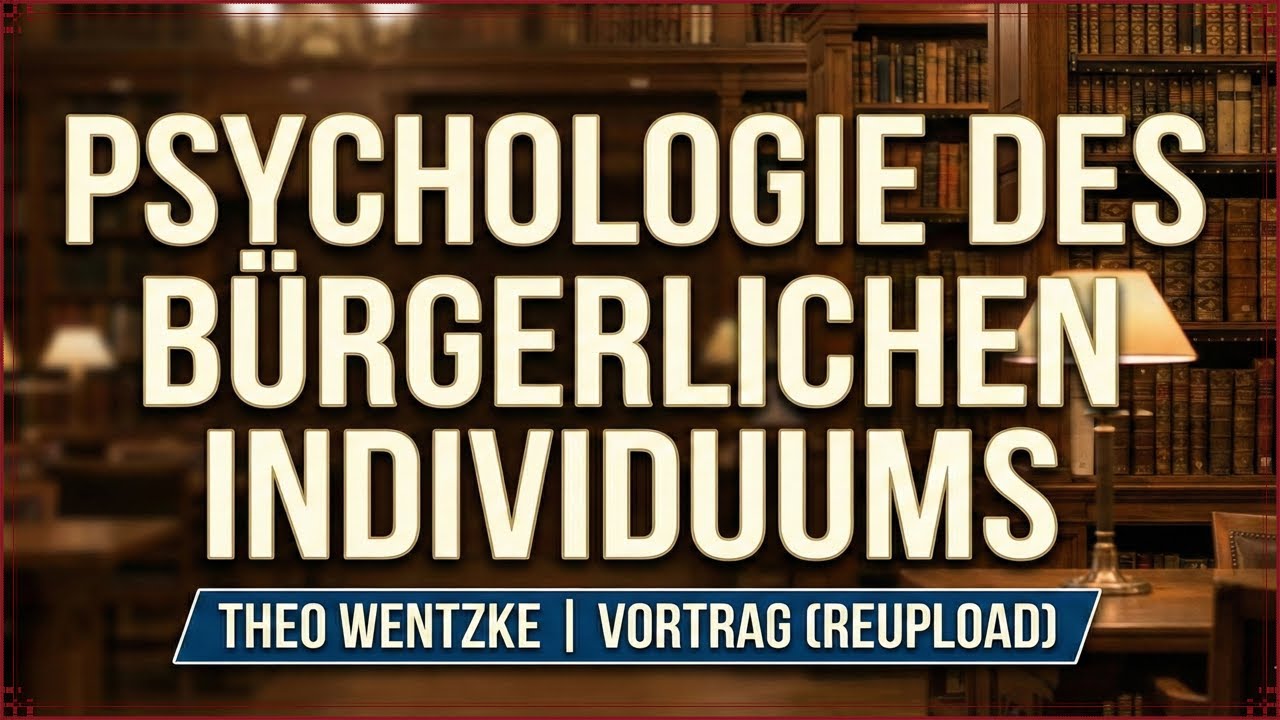 Theo Wentzke: Psychologie des bürgl. Individuums (2014) - Reupload mit verbesserter Audio