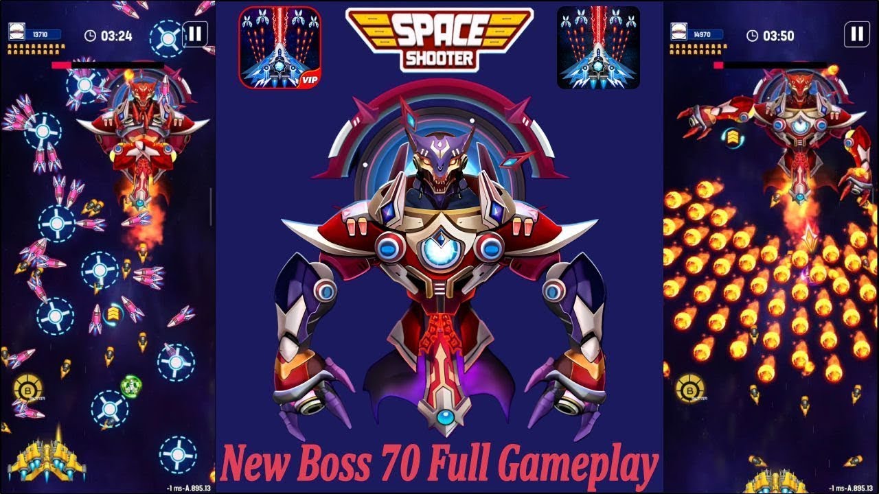 How to Defeat Boss 70 | Galaxy Attack Space Shooter Tips