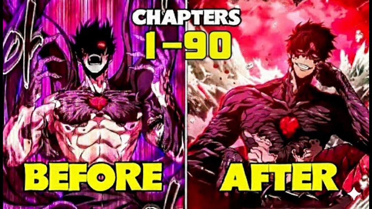 Before vs After Power 🔥 | The World After The Fall Hindi | Chapter 1&ndash;90 | OP MC