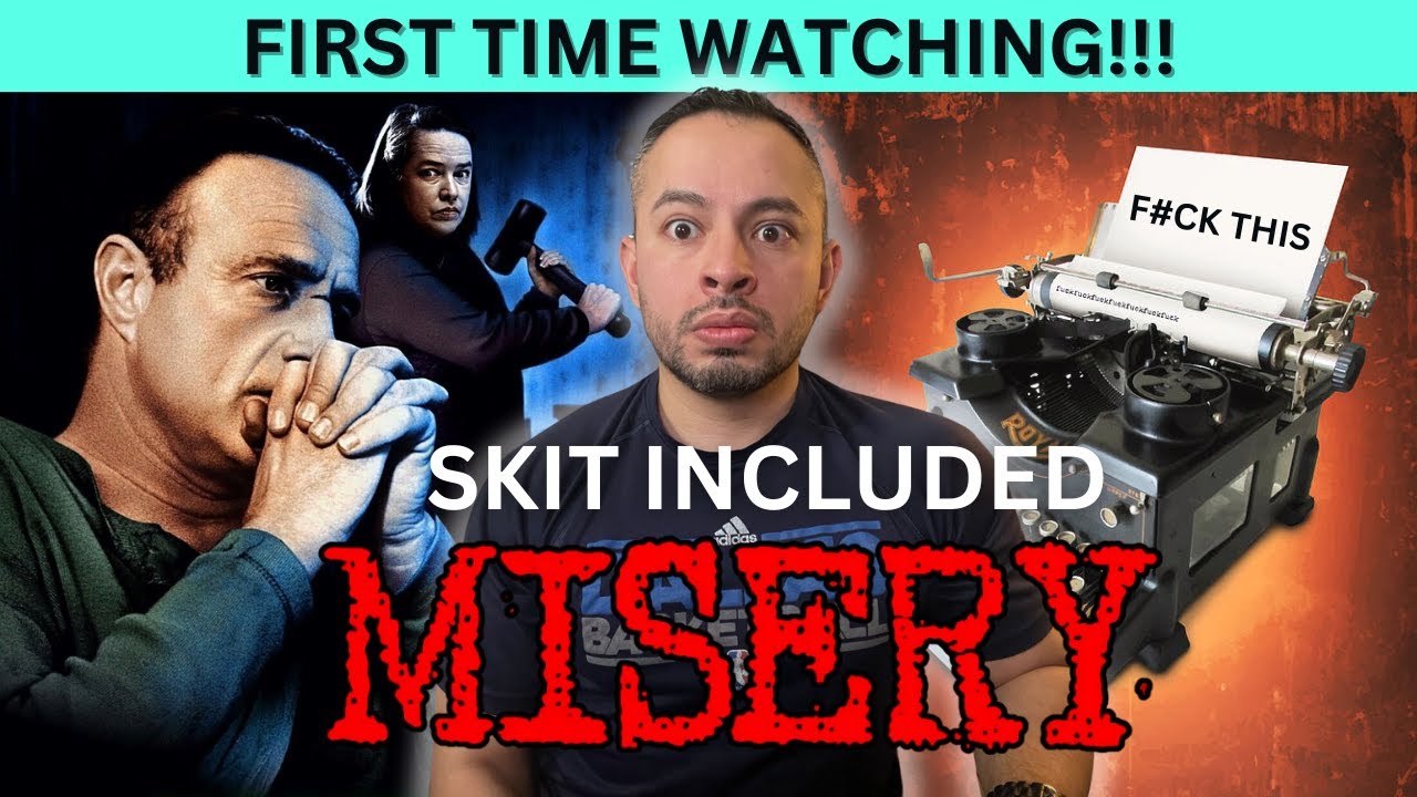 MISERY (1990) SKIT INCLUDED | FIRST TIME WATCHING MOVIE REACTION!