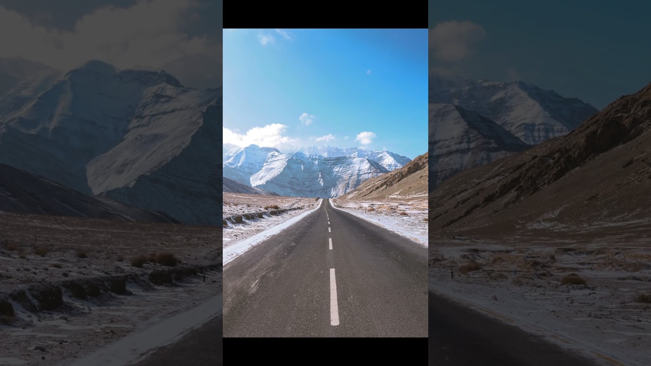 Would you choose Ladakh for your next trip? #Himalayas #RoadTripIndia#MountainVibes #ExploringIndia