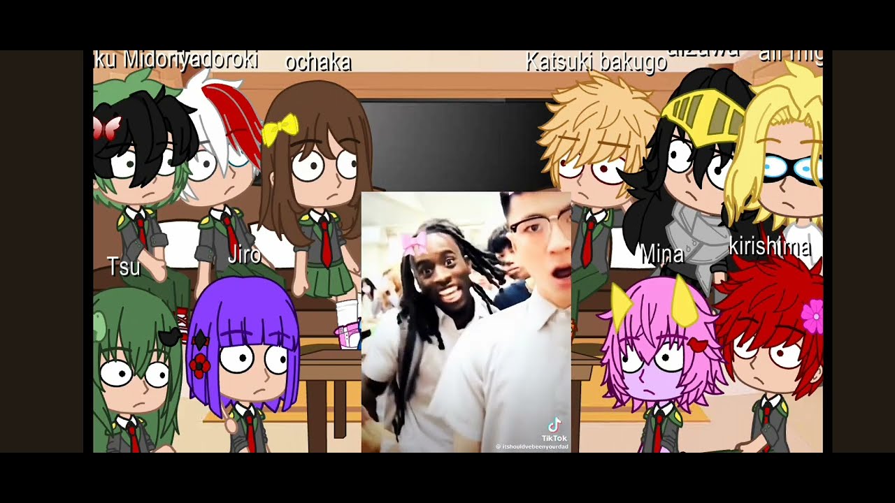 mha react to fyp. (mha)