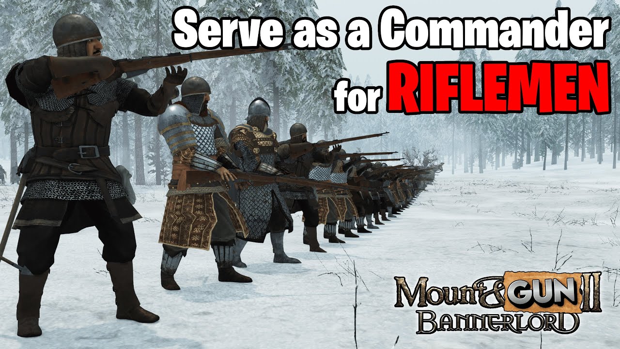 UNBELIEVABLE ARMY of RIFLEMEN should be ILLEGAL | Modded Mount and Blade 2: Bannerlord