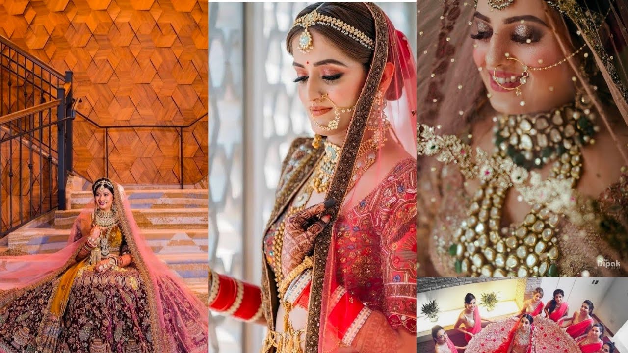 Indian Bride Photoshoot poses2021 | Wedding photoshoot poses 2021
