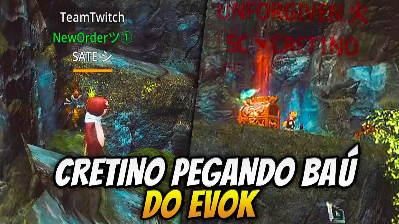 BAIANO PEGOU NO FLAGRA? CRETINO PEGANDO OS BAÚS | MIR4