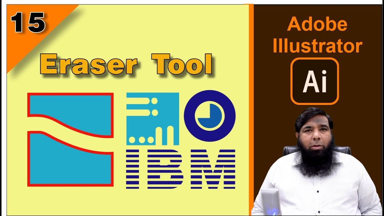Adobe Illustrator Training - Class 15 - Eraser Tool in Illustrator.