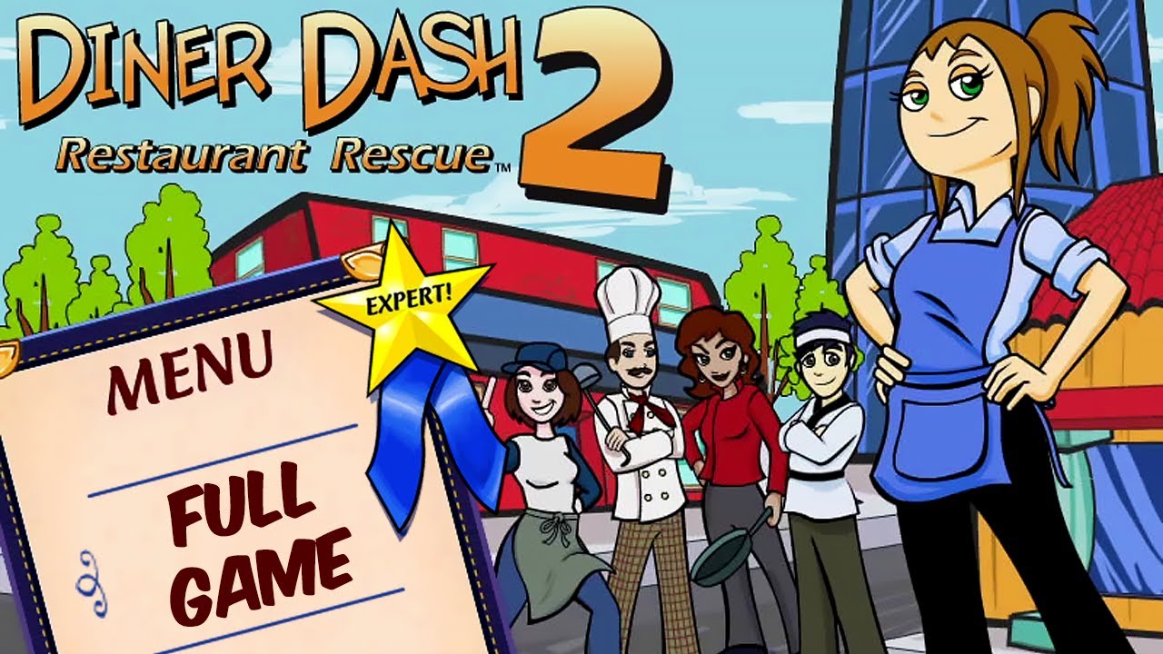 Diner Dash 2: Restaurant Rescue (PC) - Full Gameplay