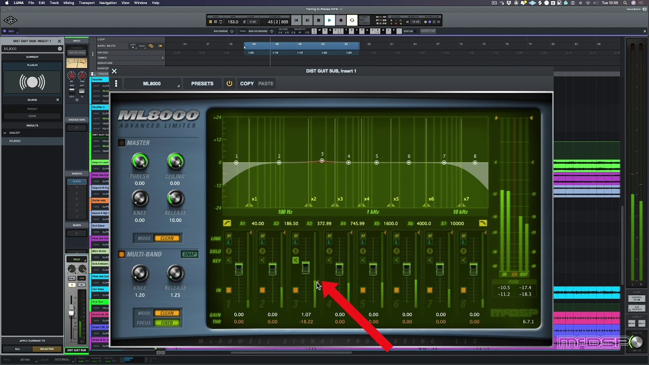 Taming Electric Guitars with the ML8000 Advanced Limiter