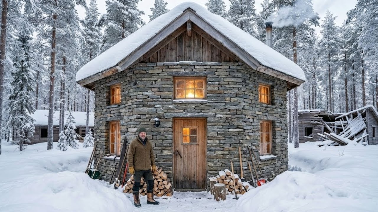 Logging Partners Dismissed His Hexagonal Cabin, Until It Survived –52°F While Theirs Splintered