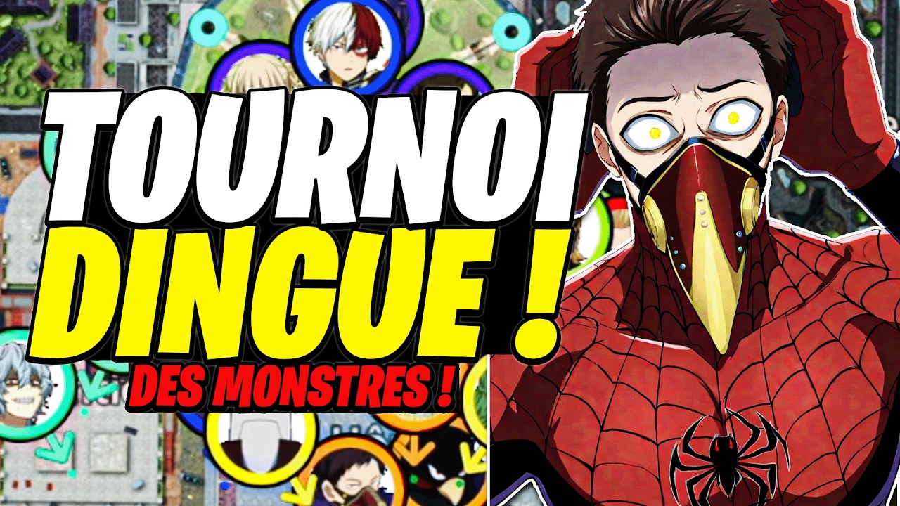 TOURNOI DINGUE sur le NOUVEL OVERHAUL JAUNE ! GROSSES GAMES ! MY HERO ULTRA RUMBLE