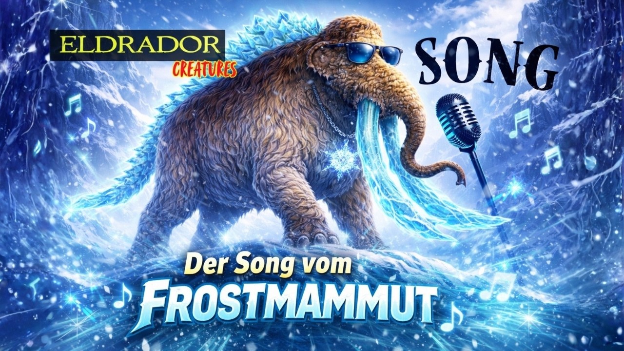 🎶 AGENT FROST 🧊 | Der coolste Detektiv von Eldrador (Frostmammut-Song) 🦣